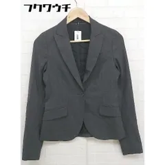 ◇ Theory セオリー シングル1B 長袖 テーラード ジャケット サイズ0 ダークグレー レディース  【中古】 【1109020001208】