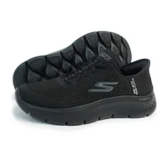 【新品】SKECHERS スケッチャーズ スニーカー レディース スリップインズ ゴーウォーク フレックス  グランド エントリー 124836 BBK ブラック