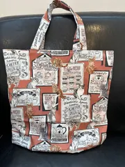 猫柄 トートバッグ 大きめサイズ エコバッグ 猫カフェ トート ハンドメイド