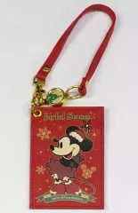 【中古】財布・パスケース ミニーマウス(Joyful Season) パスケース 「クリスマス・ファンタジー2014/クリスマス・ウィッシュ2014」 東京ディズニーリゾート限定