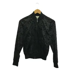 robe de chambre COMME des GARCONS / ローブドシャンブルコムデギャルソン | 2003SS | シアー ベロア リボン ブルゾン ジャケット | ブラック | レディース