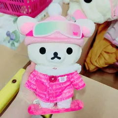 【リラックマストア限定❗️】アニバーサリーぬいぐるみ　コリラックマ 3147-02.gif