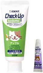 ライオン歯科材 チェックアップ kodomo 60g アップル + kodomo グレープ お試し5g付き
