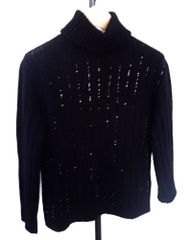 ✨美品 【ERMANNO エルマンノ ニット】ブラック / シンプル＆エレガント✨