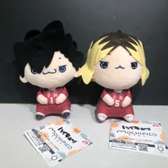 ハイキュー！！　もちぴこBIGぬいぐるみ 黒尾鉄朗 孤爪研磨 各5個 計10個 ハイキュー】孤爪研磨と黒尾鉄朗のぬいぐるみがオンクレに登場