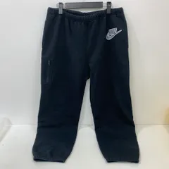 07w3430 シュプリーム×ナイキ スウェットパンツ 黒 Supreme×NIKE Cargo sweatpants 21SS DB2843-010 メンズ SIZE:L ブラック【中古品】のサムネイル