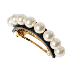 アレクサンドル ドゥ パリ ALEXANDRE DE PARIS アクセサリー ジュエリー ヘアアクセサリー バレッタ ADP-ADM-16919-04-NOIR-N2 レディース ブラック