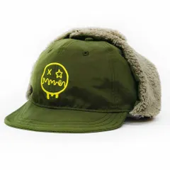 【2024FW】MAGICAL MOSH MISFITS マジカルモッシュミスフィッツ MxMxM ニコちゃん PILOT CAP (GREEN) パイロットキャップのサムネイル