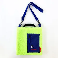 スヌーピー ボア ショルダートートバッグ PEANUTS グリーン(PWD)