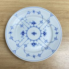D-03010 ROYAL COPENHARGEN ロイヤルコペンハーゲン ブルーフルーテッド ハーフレース22cm