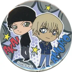 【中古】バッジ・ピンズ 赤井秀一＆安室透 「名探偵コナン カプセルカンバッジ vol.3」