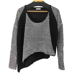 ヘルムートラング HELMUT LANG リネン混 アシンメトリーデザインコットンニット メンズ import：M のサムネイル