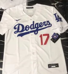新品 大谷翔平 ユニフォーム ドジャース アウェイ ユニフォーム S-XXXL サイズのサムネイル