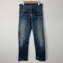 Levi's リーバイス 503 デニムパンツ ジーンズ ダメージ加工 色落ち ブルー W29 L36 メンズ 古着 アメカジ ストリート