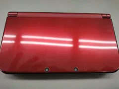 【中古本体】new Nintendo 3DSLL メタリックレッド（本体・タッチペン・SDカードのみ）【50】