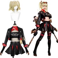 Color:バーニス・ホワイト ウィッグ付き_Size:L [神併良品