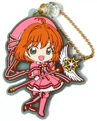 【中古】キーホルダー・マスコット(キャラクター) 木之本桜(クリアカード編衣装) キャラクターラバーチャーム 「一番くじ アニメ カードキャプターさくら～クリアカード編～」 F賞