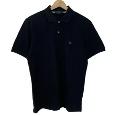 Burberry LONDON(バーバリーロンドン) 半袖ポロシャツ サイズM メンズ - 黒