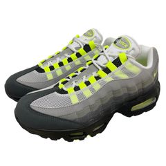定価24,200円 黒タグ付 NIKE AIR MAX 95 OG Big Bubble Neon Yellow 2025 HM4740-001 27.0cm ナイキ エアー マックス ビッグバブル ネオンイエロー イエローグラデ 27cm US9 復刻