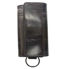 WHITE HOUSE COX ホワイトハウスコックス キーケース S9692 BRIDLE LEATHER KEY CASE WITH RING ブライドルレザー 6連 キーケース ダークグレー系【中古】のサムネイル