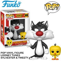 POP! ICONS VINYL FIGURE LOONEY TUNES SYLVESTER & TWEETY【FUNKO】