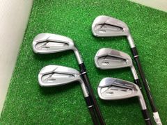 【中古】 プロギア PRGR 03 5S アイアンセット IR Diamana FOR PRGR(2022 IR) (フレックスS) メンズ 男性用 右利き 右用 Cランク ゴルフクラブ