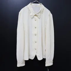 レリアン Leilian シャツ ブラウス トップス 刺繍 [a960055n]