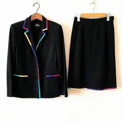 【美品】ミズレイコ　Ms.REIKO 刺繍　ロングコート Z1420 Ms.REIKO ミズレイコ ロングコート レッド ブラック