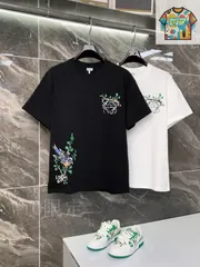 【今日特価】Loewe Silk Short-Sleeve Tee ロエベ シルク風短袖 T シャツ
