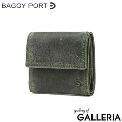 バギーポート 財布 二つ折り財布 メンズ レディース コンパクト ブランド BOX型小銭入れ BAGGY PORT おしゃれ レザー 本革 革 二つ折 小さめ 小銭入れあり クーズー KUDU LEATHER コンパクトウオレット ZKM-906