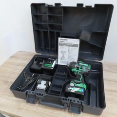 美品 HIKOKI ハイコーキ 充電式 インパクトレンチ WR36DD コードレス 動作品