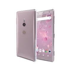 【新着商品】XZ2 ハードケース SO-03K/ SOV37/ 702SOスマホケース クリア XPERIA カバー 耐衝撃 薄型 耐熱性 シンプル 高光沢 軽量 ハード ポリカーボネート ストラップホール付 【Provare】 (XPERIA XZ2 クリア