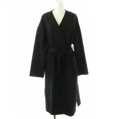ブラック バイ マウジー BLACK by moussy ノーカラーコート スプリングコート ロング F ブラック /DF ■OS ■GY39 ■AXのサムネイル