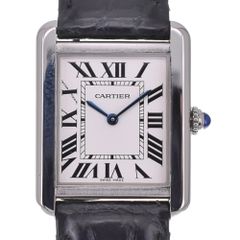 カルティエ CARTIER W5200005/3170 タンクソロ SM クォーツ レディース美品 B#138108