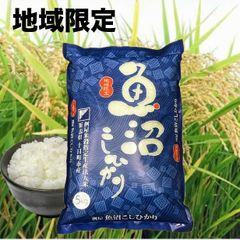 令和6年産　新潟県　十日町市限定　魚沼産こしひかり 5kg　工場直売  ご注文後に精米します!　う米 です!！
