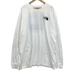 ノースフェイス スクエアロゴ バックプリント ロングスリーブ【AFB14】