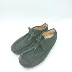◇ ⊇ FREAK'S STORE フリークスストア スクエアトゥ デッキシューズ サイズ24.5 ブラック メンズ E  【1501160028983】のサムネイル