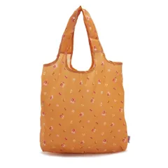 キャスキッドソン Cath Kidston エコバック 915687 105351516617102 FOLDAWAY SHOPPER 折りたたみ式 ショッピングバッグ トートバッグ TANGERINE/SPACED BATH FLOWERSのサムネイル
