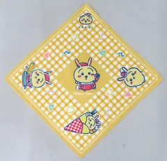 【中古】タオル・手ぬぐい うさぎ スクエアタオル 「ちいかわマーケット ちいかわくじ ちいかわ クレープくじ」 D賞