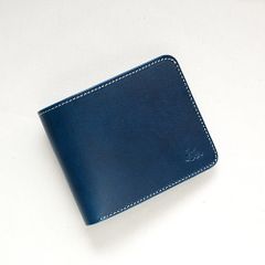 가죽 번데기제 스퀘어 쇼트 왈렛 TYPE-P-(코인 케이스 없음) 달밤