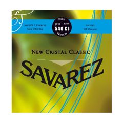 Savarez クラシックギター弦 540CJ NEW CRISTAL CLASSIC ハイテンション フランス製6本セット
