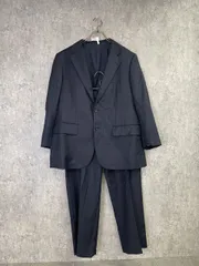 美品✨バーバリーロンドン 最高級ウール セットアップスーツ ボタンロゴ 灰 XL 2025年最新】BURBERRY LONDON メンズ ビジネススーツの人気