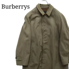 【80s】Burberrys バーバリー ウールギャバジンコート カーキオリーブ
