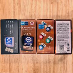 【コンプリート】東京メトロ ライトマスコット 第3弾 カプセル版 全6種