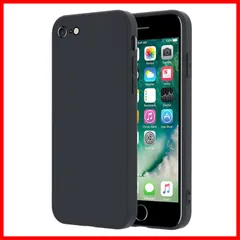 アイフォンse 衝撃吸収 薄型 軽量 カバー シリコン TPU 4.7インチ iPhone8 iPhone7 スマホケース PinLiSheng(ブラック 第2世代 第3世代 ケース iPhoneSE3/SE2/7/8) SE iPhone