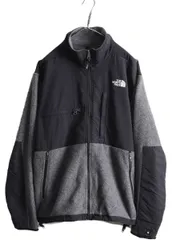 【お得なクーポン配布中!】 ノースフェイス デナリ ジャケット メンズ M / The North Face DENALI アウトドア フリース ナイロン ブルゾン ジャンパー 2トーン 黒 灰