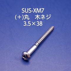 SUS 　十字穴付き丸木ネジ　3.5×38