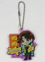 [중고] 잡화 부이(BTS/방탄소년단) [피타!로 보아 TinyTAN 아크릴 열쇠 고리 Butter]