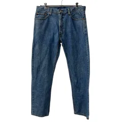Levi's 505 デニムパンツ W36 インディゴブルー リーバイス ジップアップ ストレート ジーンズ 2510-43