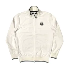 Callaway キャロウェイ ダブルジップ トラックジャケット ジャージ サイズ M /ホワイト/ゴルフ/スポーツ